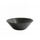 Stoneware Black Bowl Ø18x6cm